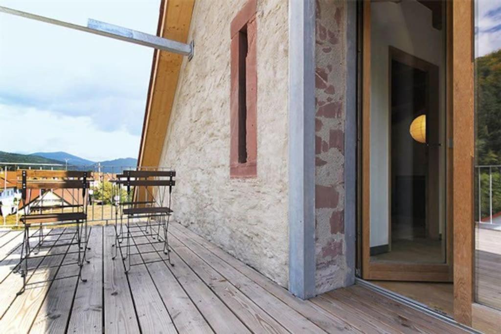 Ferienwohnung Alte Scheune Schopfheim Eksteriør billede